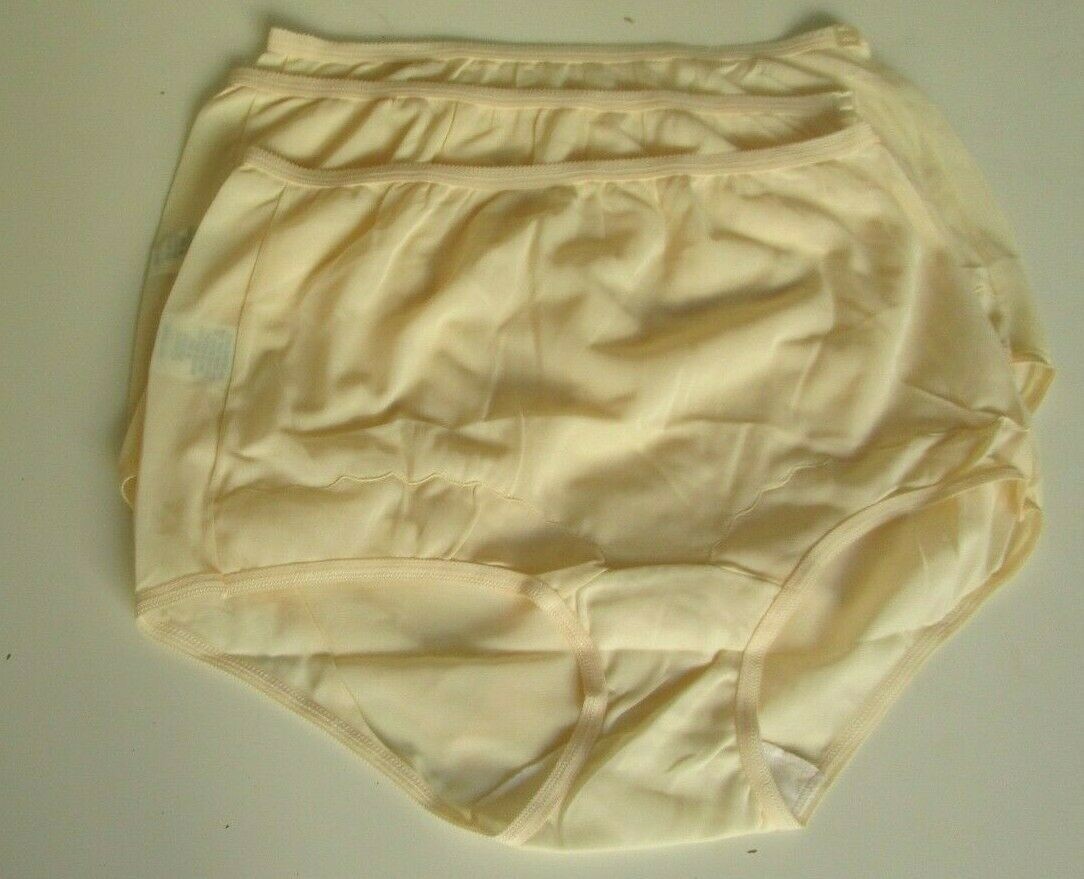 3 Dixie Belle by Velrose Full cut Briefs Style 719 Beige Size 6