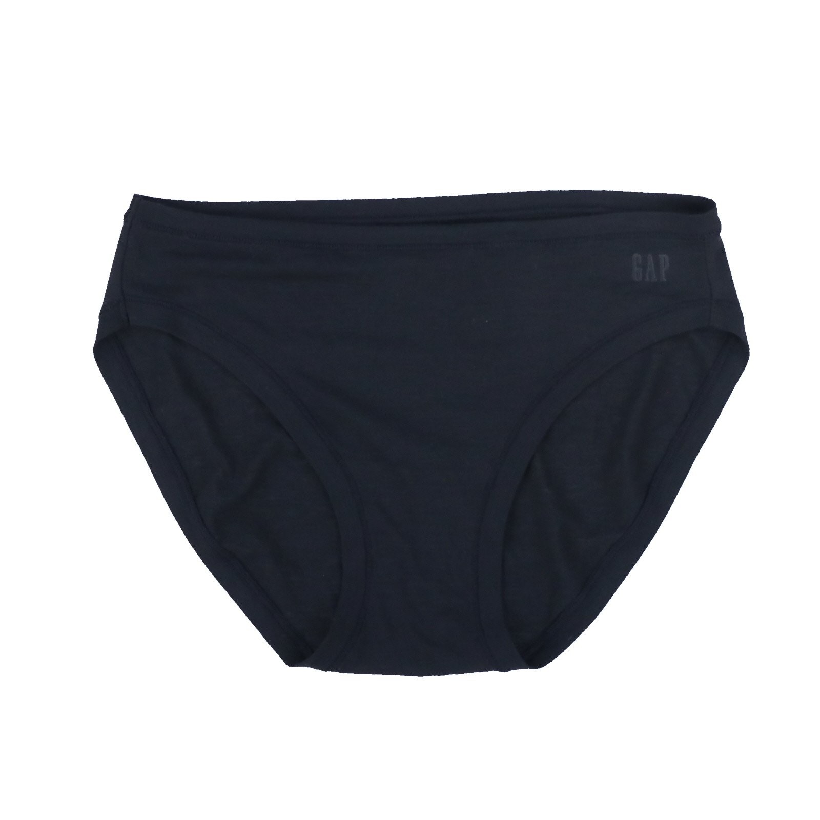 Gap Women’s Lightweight Breathable Bikini Hipster Panties, Black, New