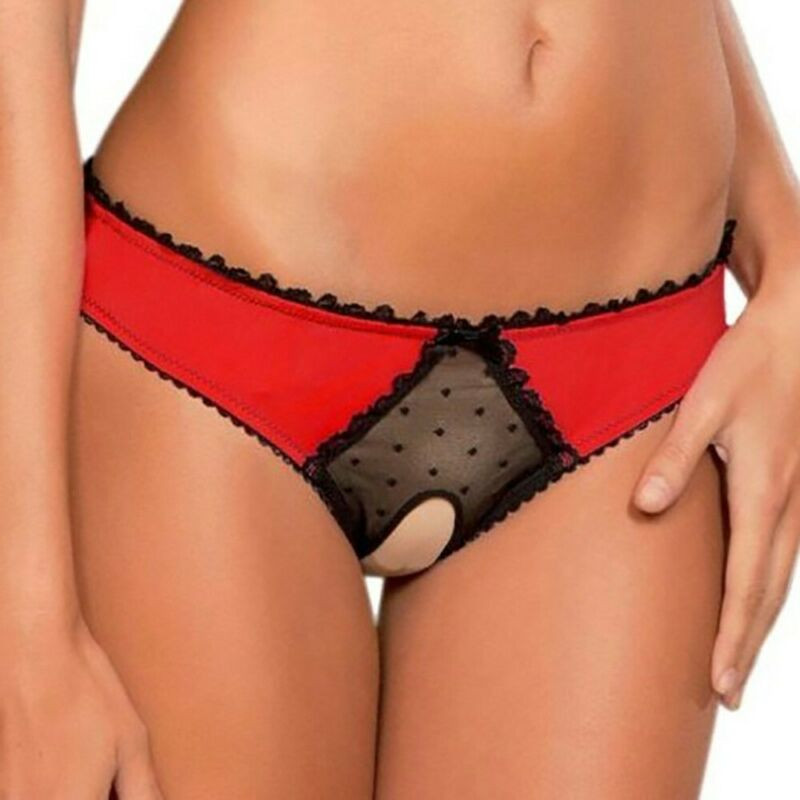 1 Pcs Panties Accessories Breathable Comfortable Open Crotch See-Through