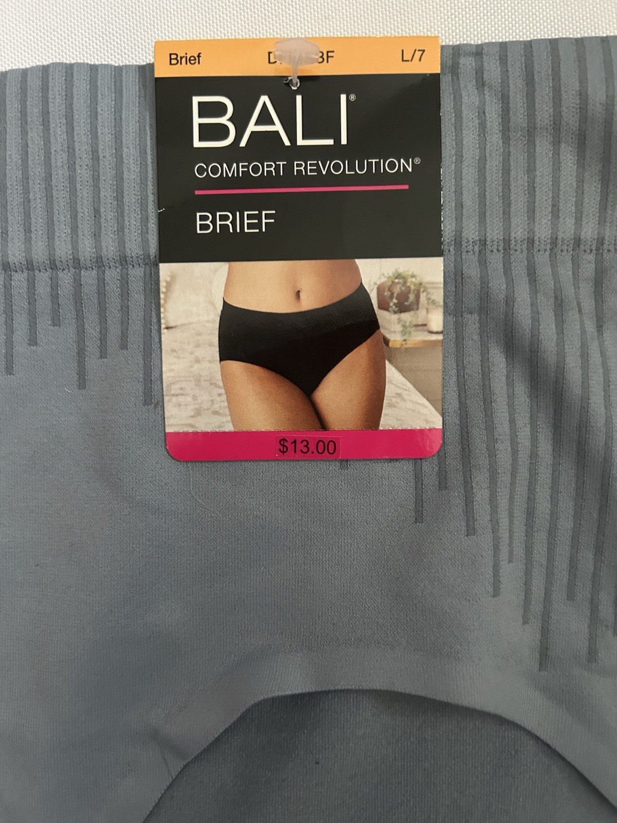 Bali One Smooth U 2361 And Comfort Revolution DFMSBF Panty Brief Lot Of 3 L/7