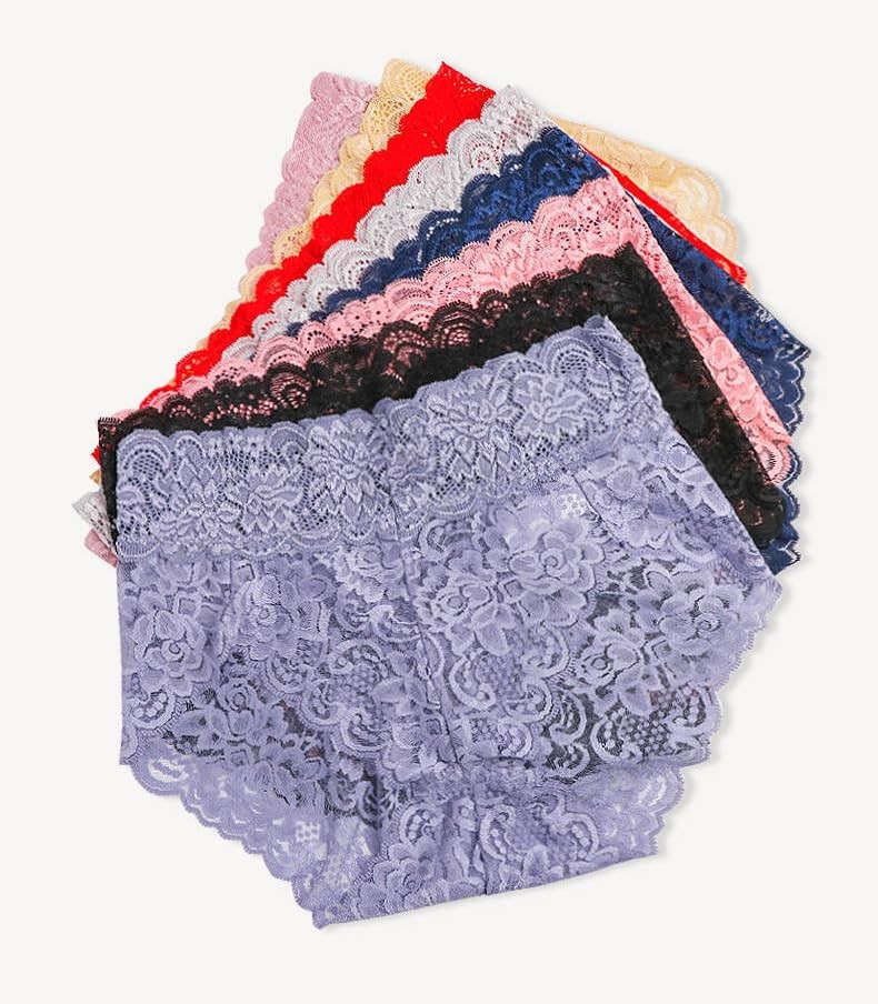 Sissy Pouch Panties for Men Lace Hipster Panty Underwear Briefs X-Large Black