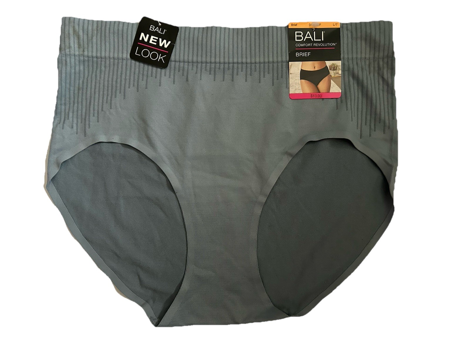 Bali One Smooth U 2361 And Comfort Revolution DFMSBF Panty Brief Lot Of 3 L/7