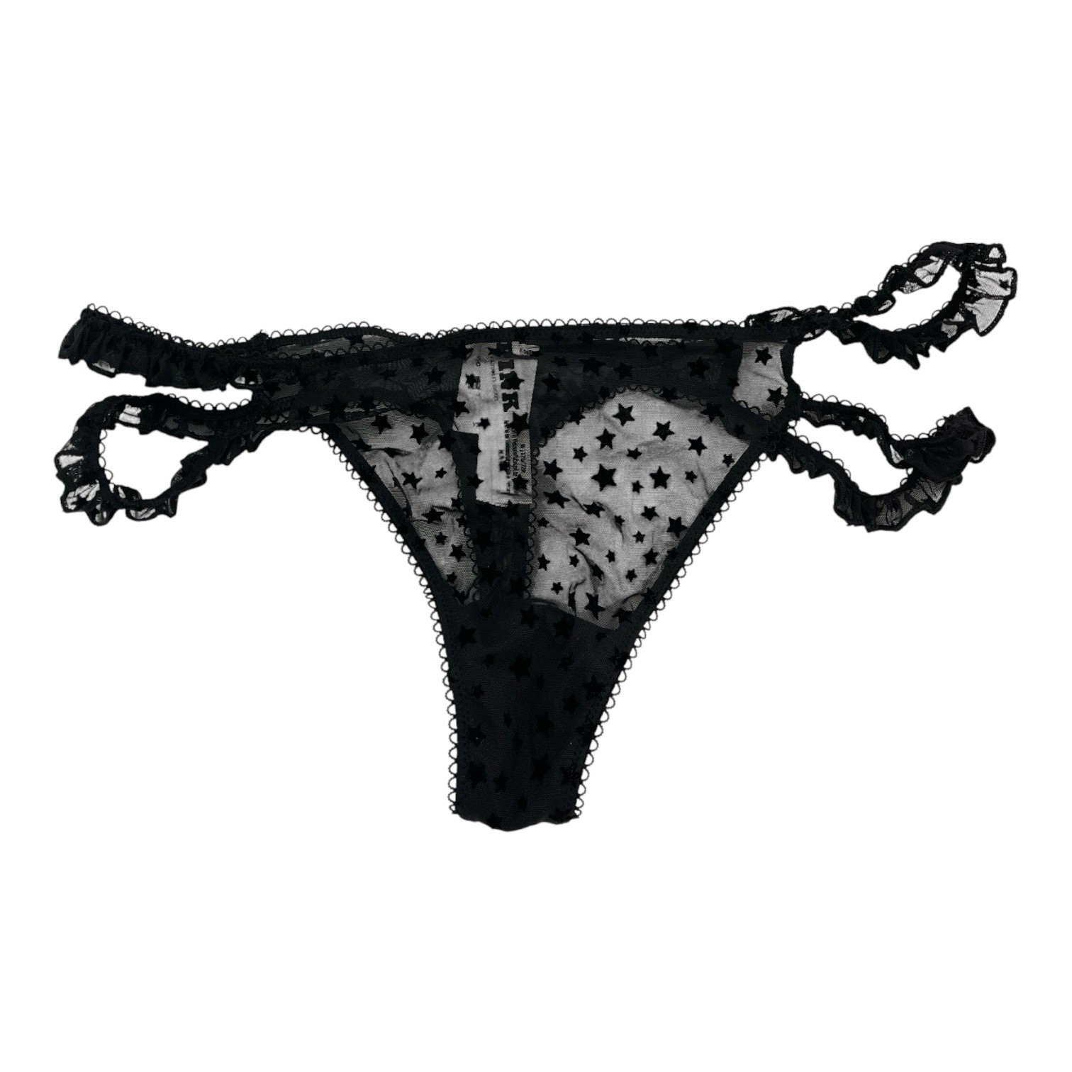 Victoria’s Secret VS PINK Medium Thongs Black / Magenta Bundle – Lot Of 2