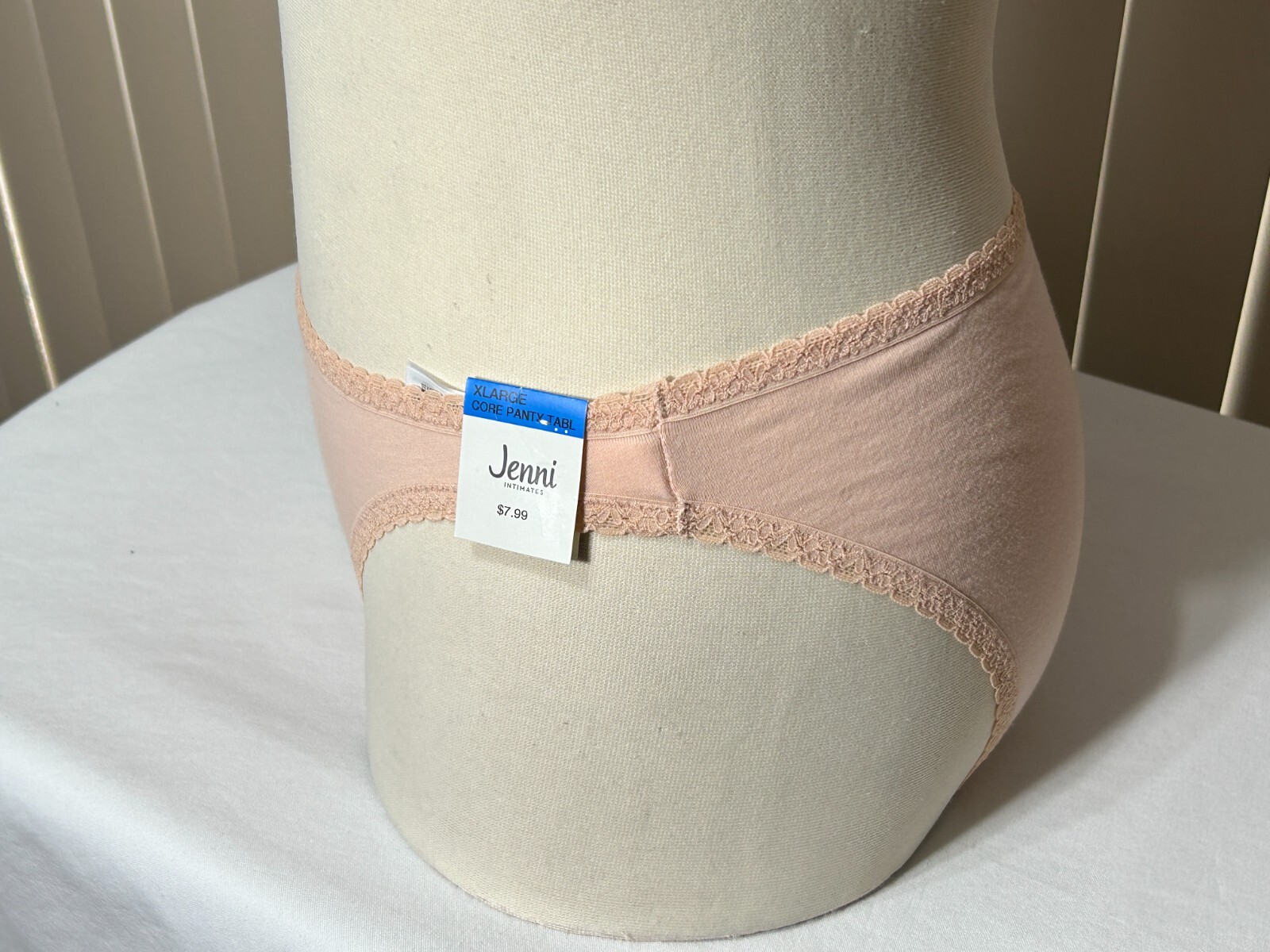 Jenni Womens Underwear 1 Pair XL Brief Core Panty Chai By Jennifer Moore