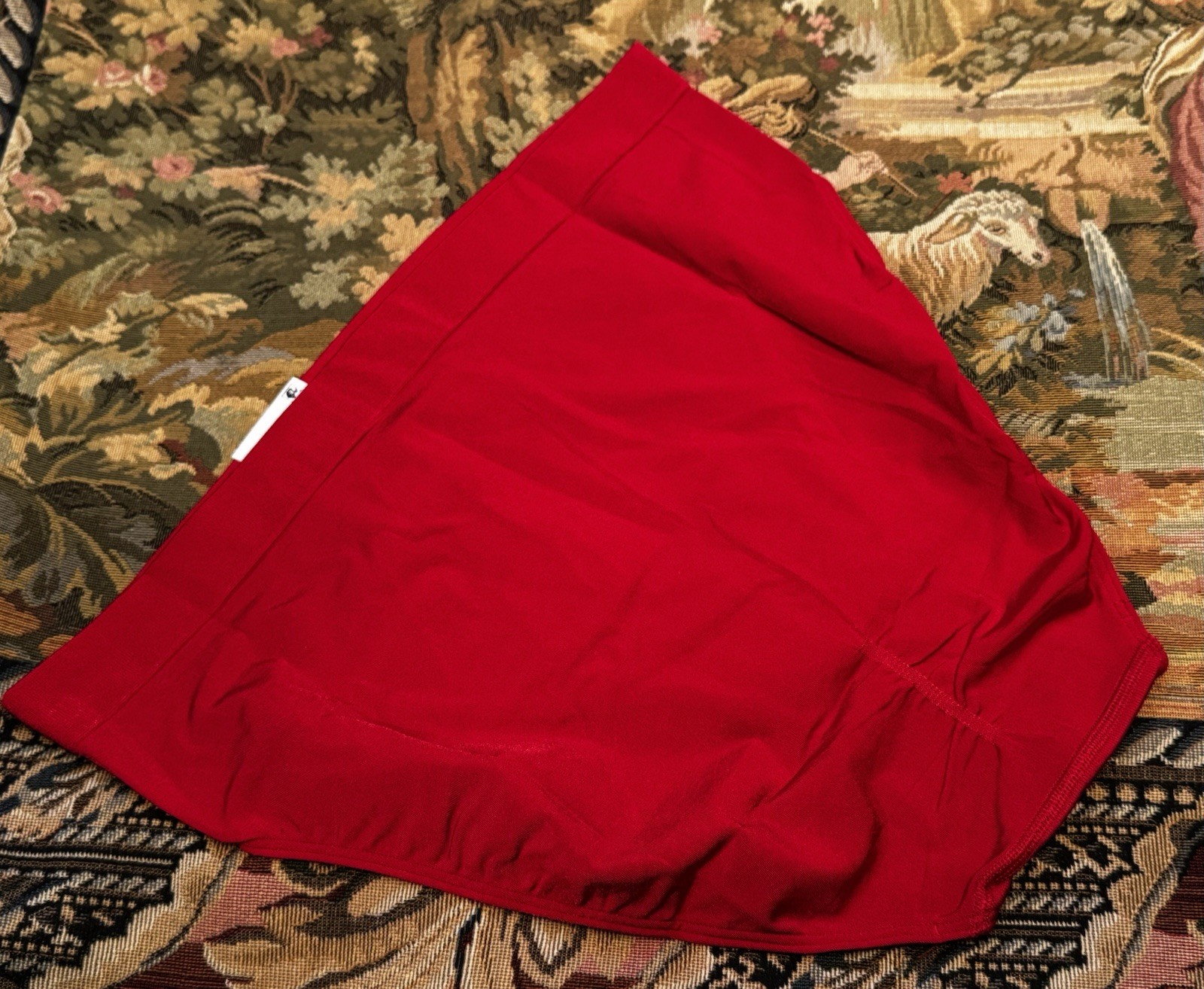 WACOAL 834175 EQUESTRIAN RED ~ B-SMOOTH HI-CUT BRIEF PANTIES ~ SIZE XXL 2X