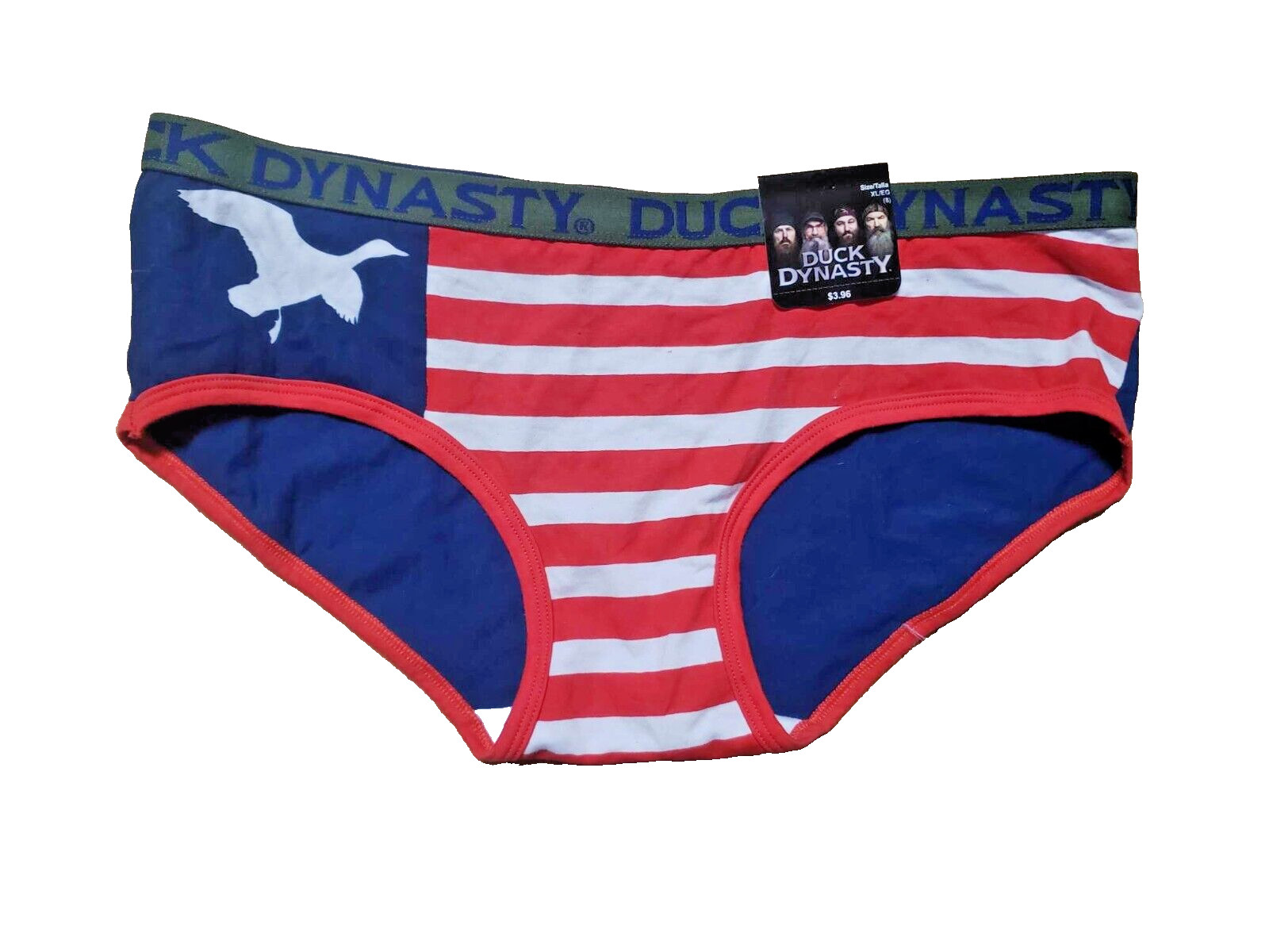 Duck Dynasty Women’s Underwear Bottoms America Eagle USA XL NEW W TAGS