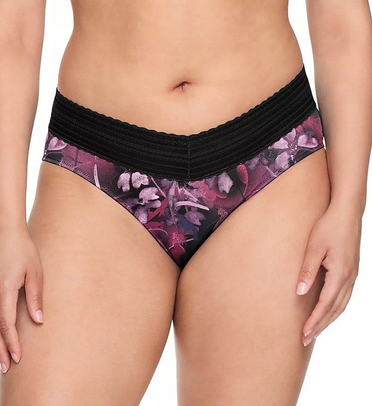 Warner’s No Pinching No Problems Hipster Panty 5609J Water Garden 5/S Set 2