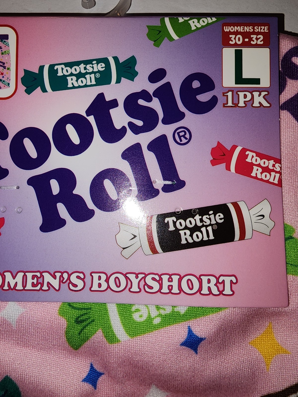 New Tootsie Roll Women’s Boy Short Size Large 30-32