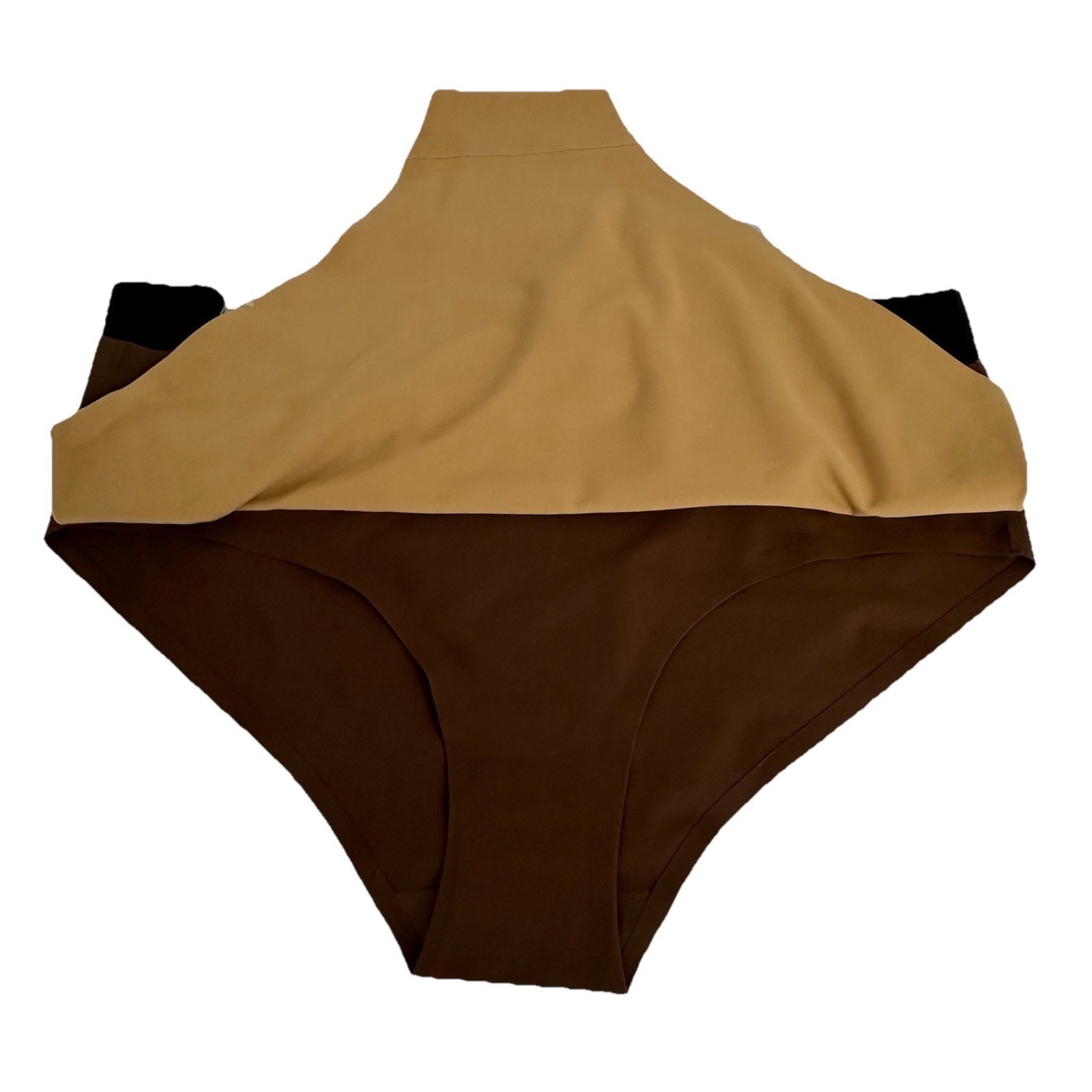 TRUE RELIGION 3-Pair TRUE SKIN Brief Panties Soft Laser Cut Seamless Logo Size M