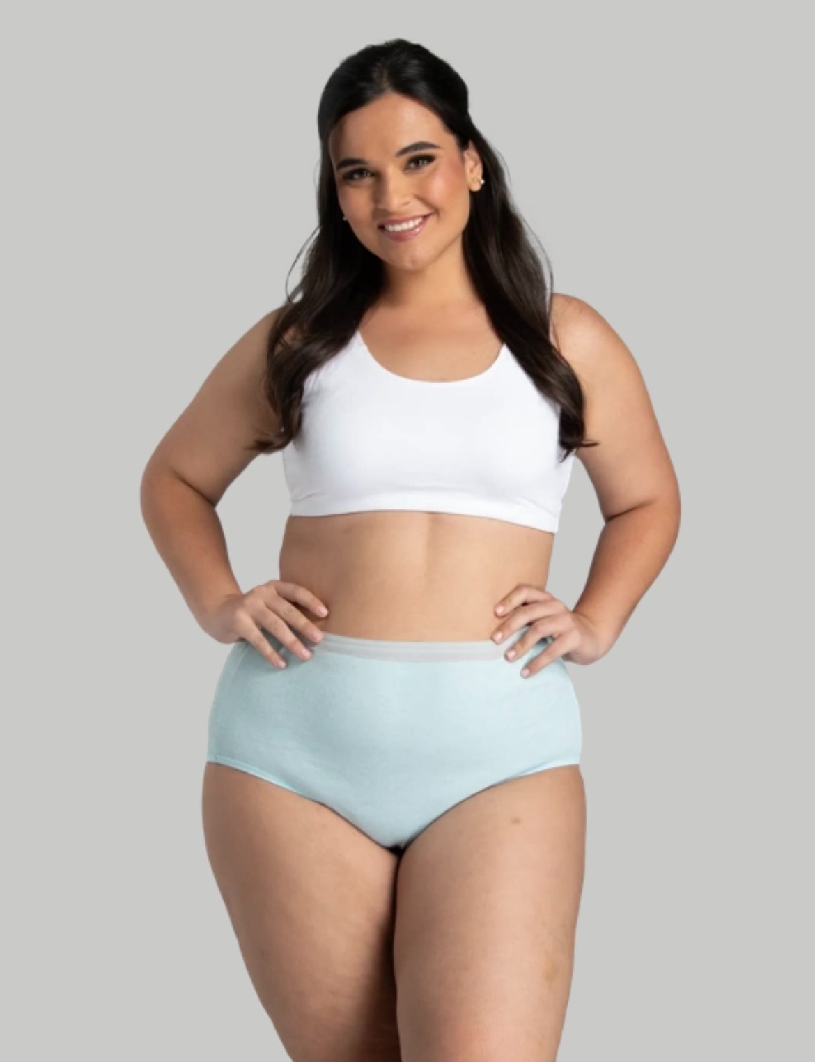 Fruit of the Loom Women’s Cotton Panties Brief-6 Pack-Assorted Heathers, 9