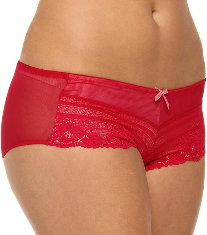 Lunaire Women’s Plus Size Whimsy Cabo Boyshort Panty-Size:7(Large)
