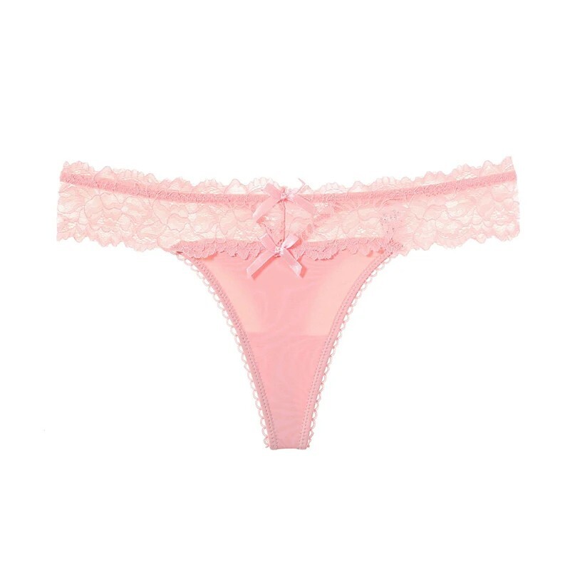 2025 Women Sexy Lace Panties Low-Waist Briefs Thongs Female Underwear G String