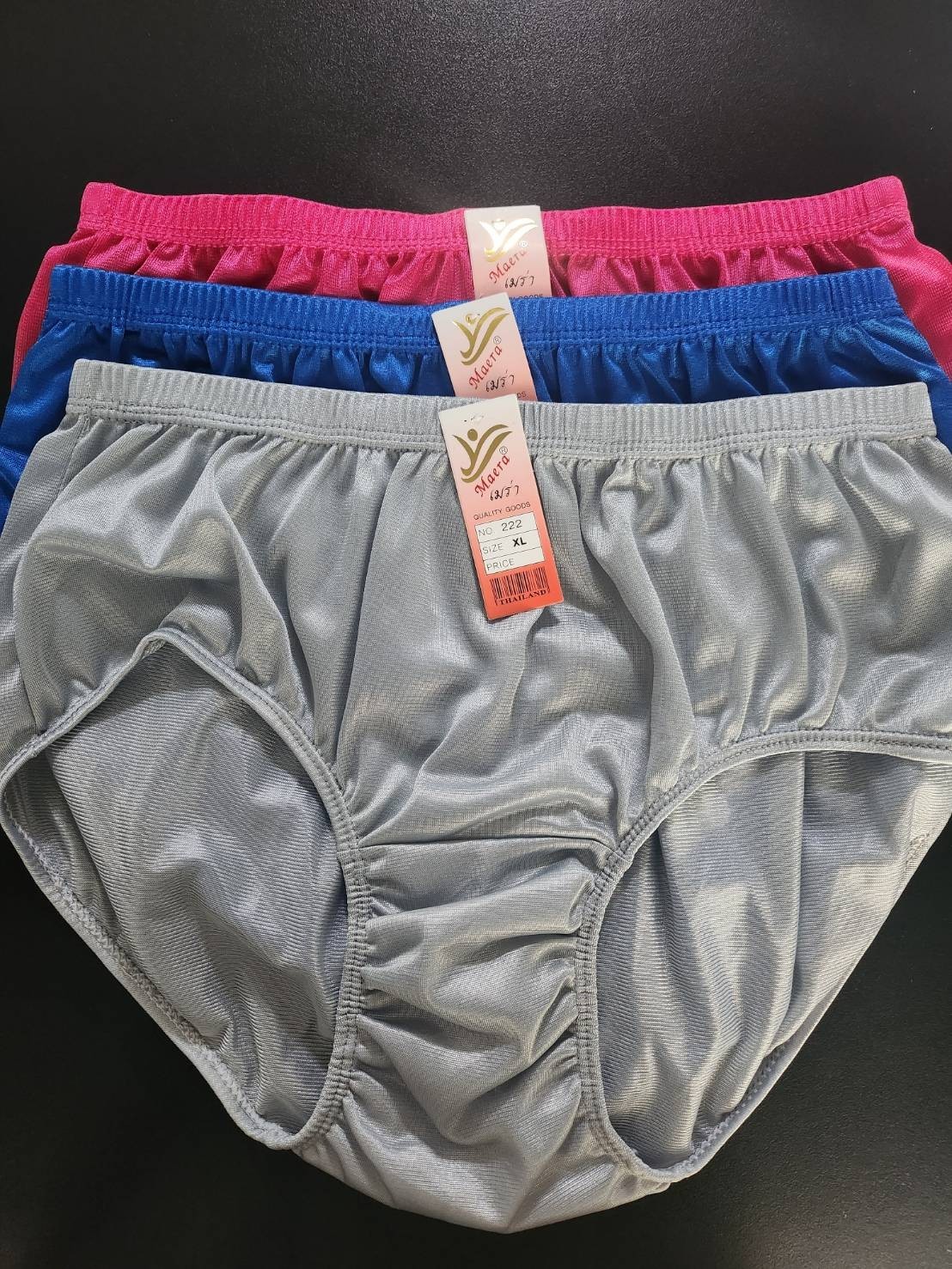 Unisex Nylon Panties Men Women Underwear Plus Size Comfort High Waist Knickers