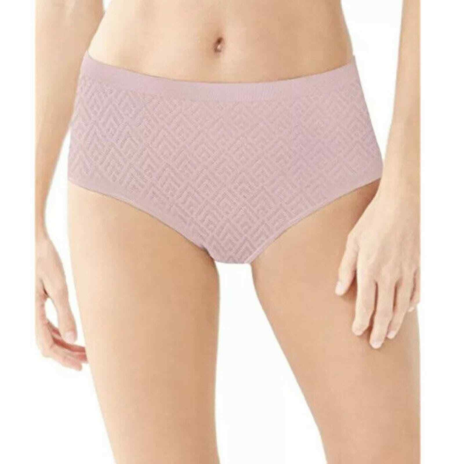New Bali Sz 6/7 Seamless Microfiber Brief Womans Comfort Revolution 803J Pink