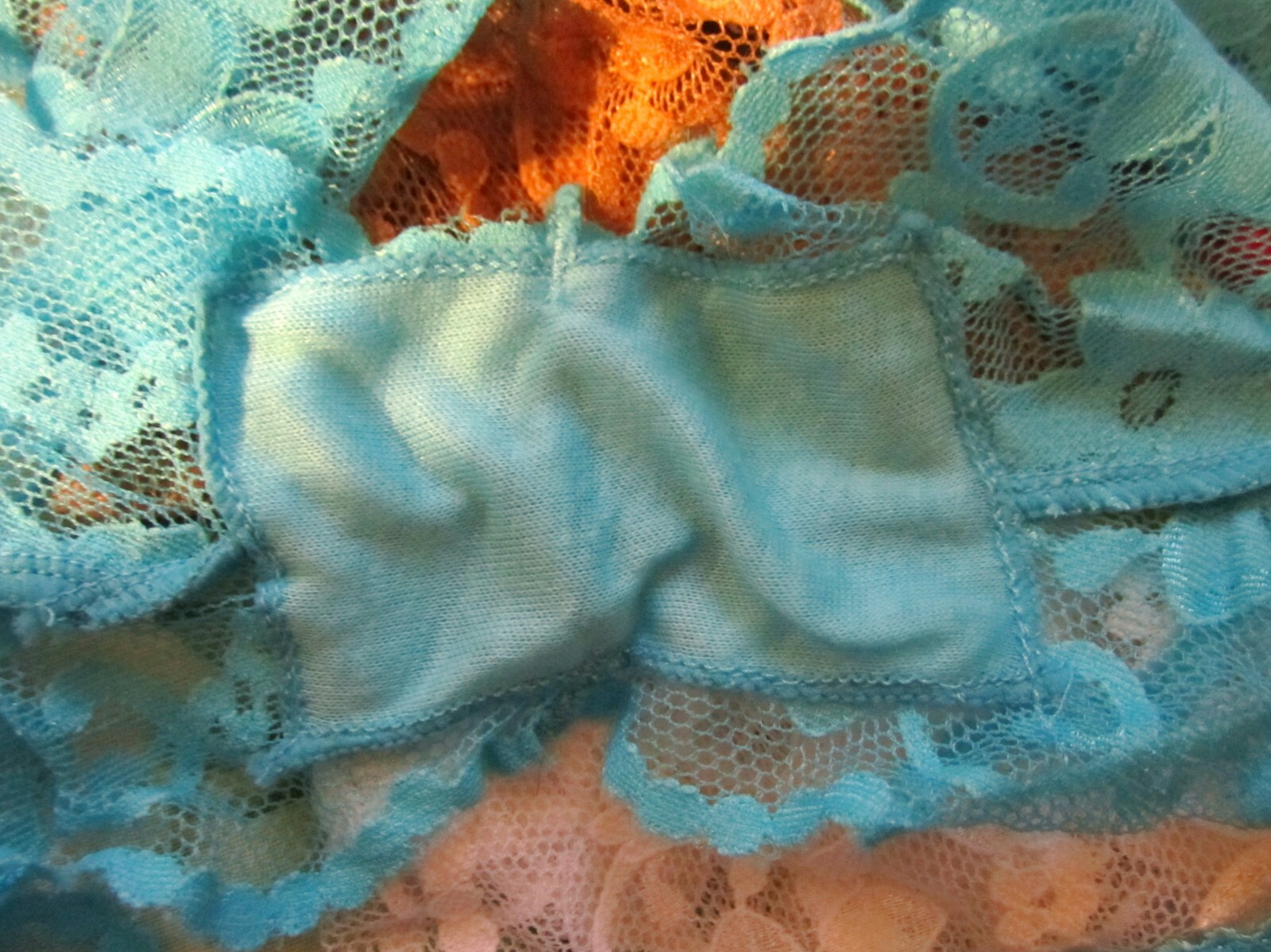 Sophia Lace Bikini Panties X-Large *COLOR CHOICE* Floral & Star