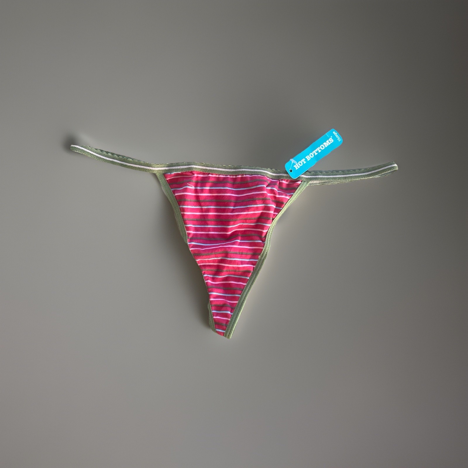 Vintage Boutique VString Rare Panties Y2K Soft Cotton Stretch Hot Bottoms M/L