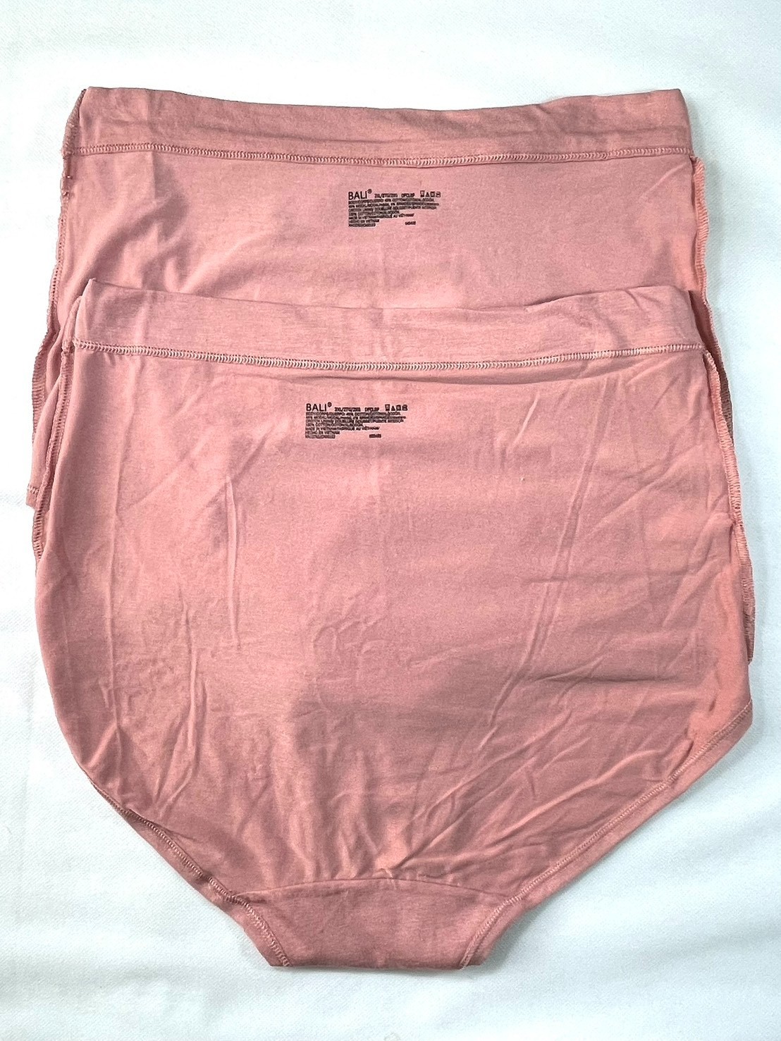 NWT 2-Pack Bali Women 2XL Breathe Lace High-Rise Brief Underwear DFCLBF Rose