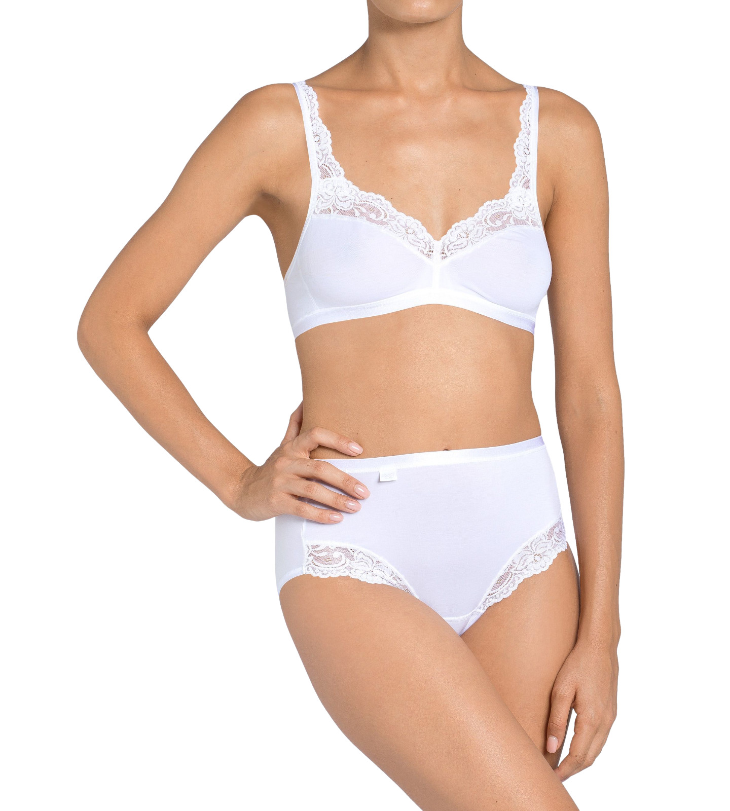 Sloggi Romance Maxi Briefs Knickers 10031897 High Waist Womens Lingerie