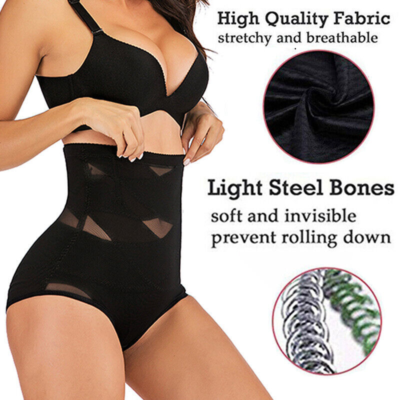 Fajas Colombianas High Waist Shapewear Tummy Control Body Shaper Panties Shorts