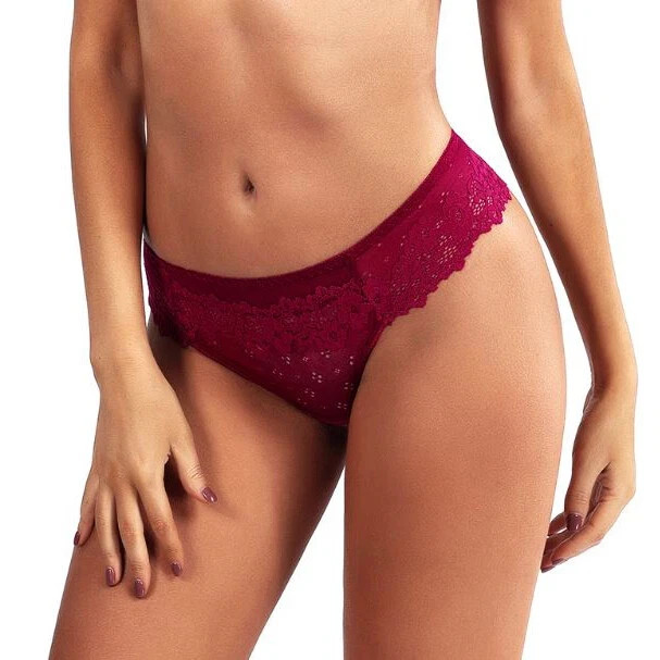5 Packs/Lot Sexy Womens Panties Full Briefs Underwear See Through Intimate Pan