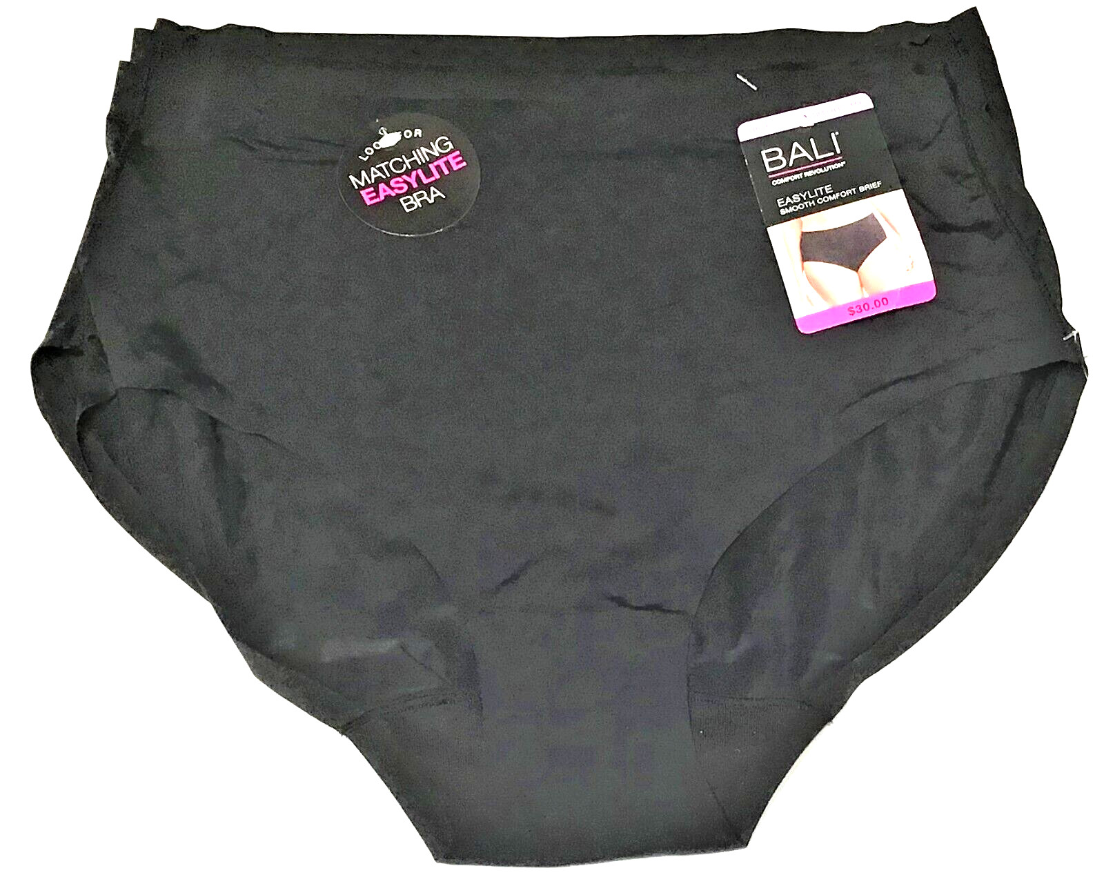 medium/6 NWT lot of 3 Bali Comfort Rev Easylite Smooth Comfort panties $30 (c16)