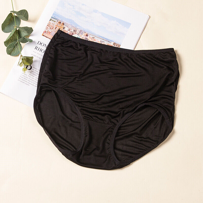 3pcs/lot Mulberry Silk Underwear Women’s Briefs Plus Size Real Silk Lady Panties