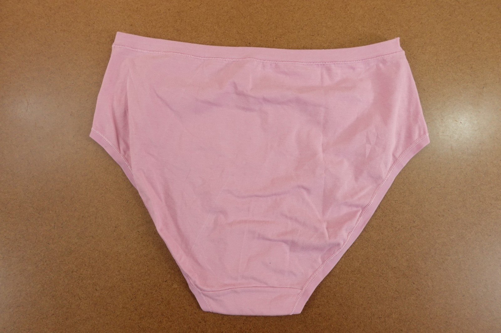 Gap Body Womens Large Pink Organic Stretch Cotton High Rise Bikini Panty NWT