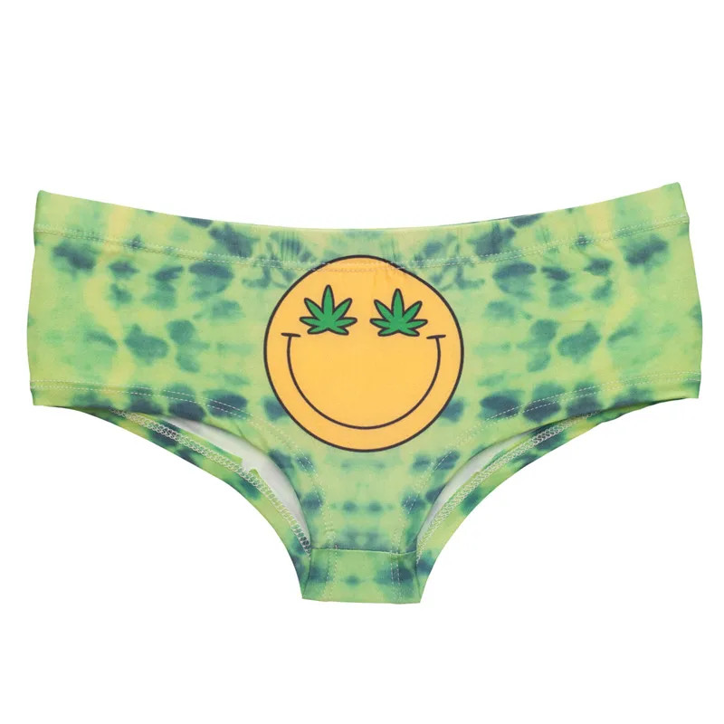 Printed Low Rise Panties Soft Stretch Breathable Briefs Comfortable Fit Wear