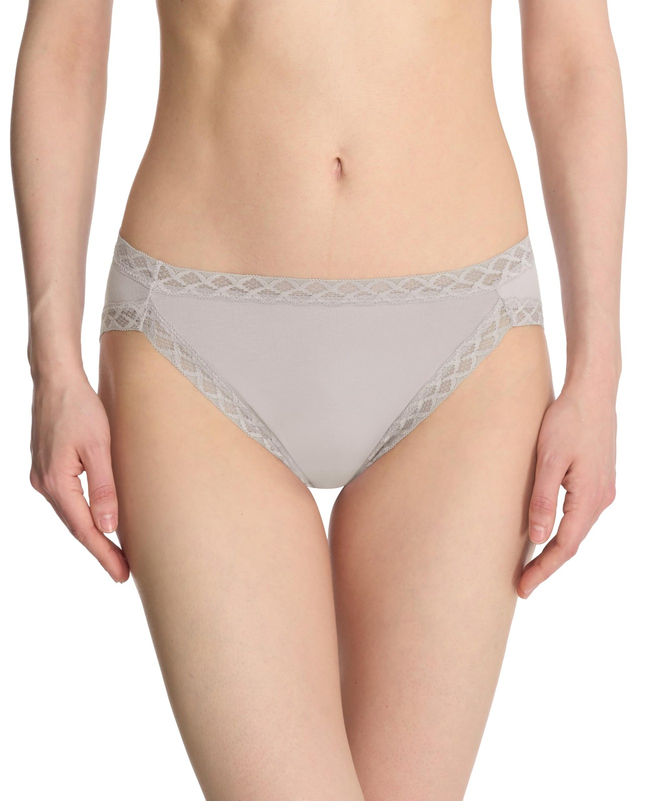 Natori Women’s Bliss Cotton French Cut 152058, Vapor, S