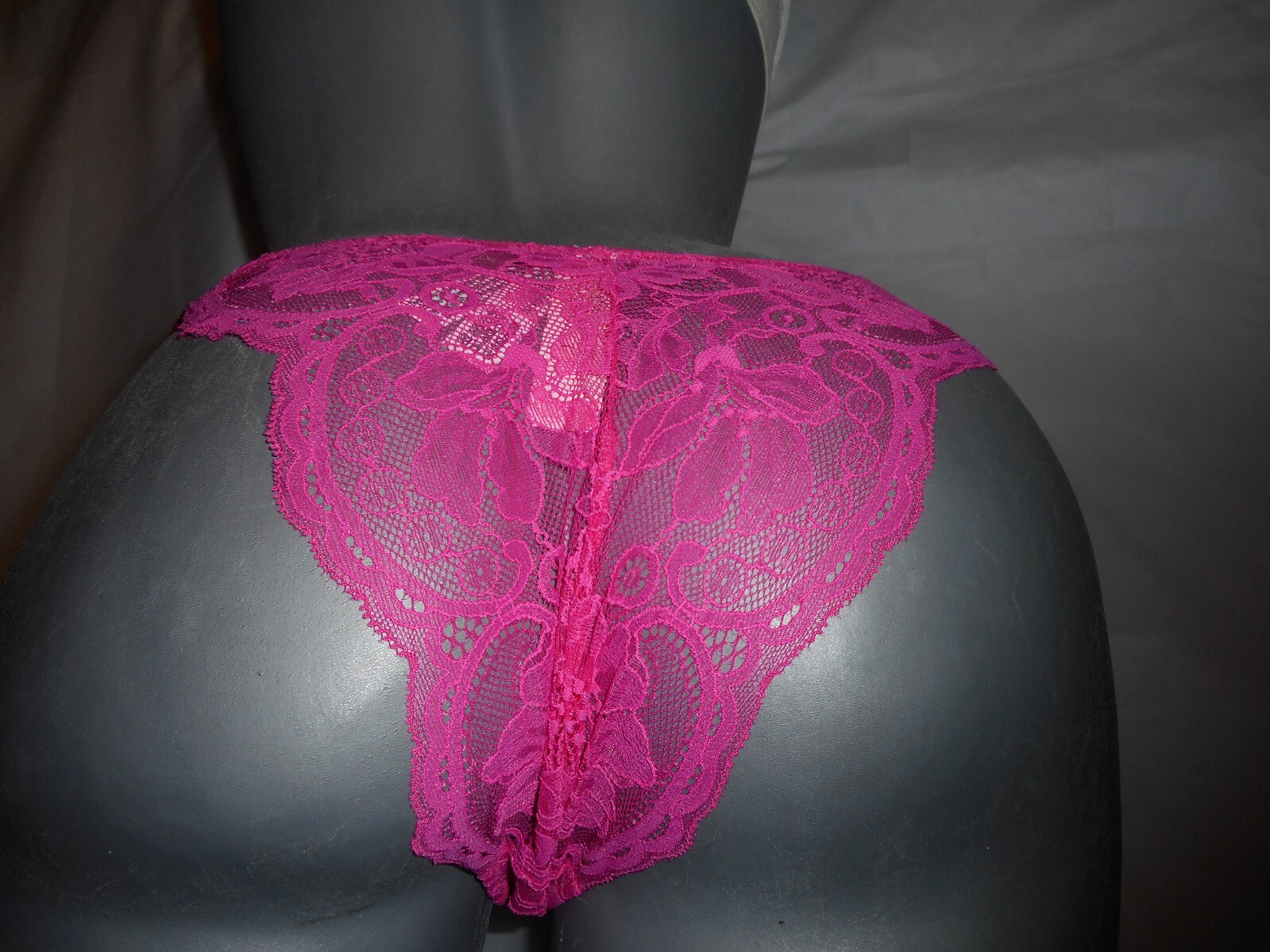 Victoria’s Secret Shine Strap Pink Very Sexy Brazillian Slip Small/Petite Panty