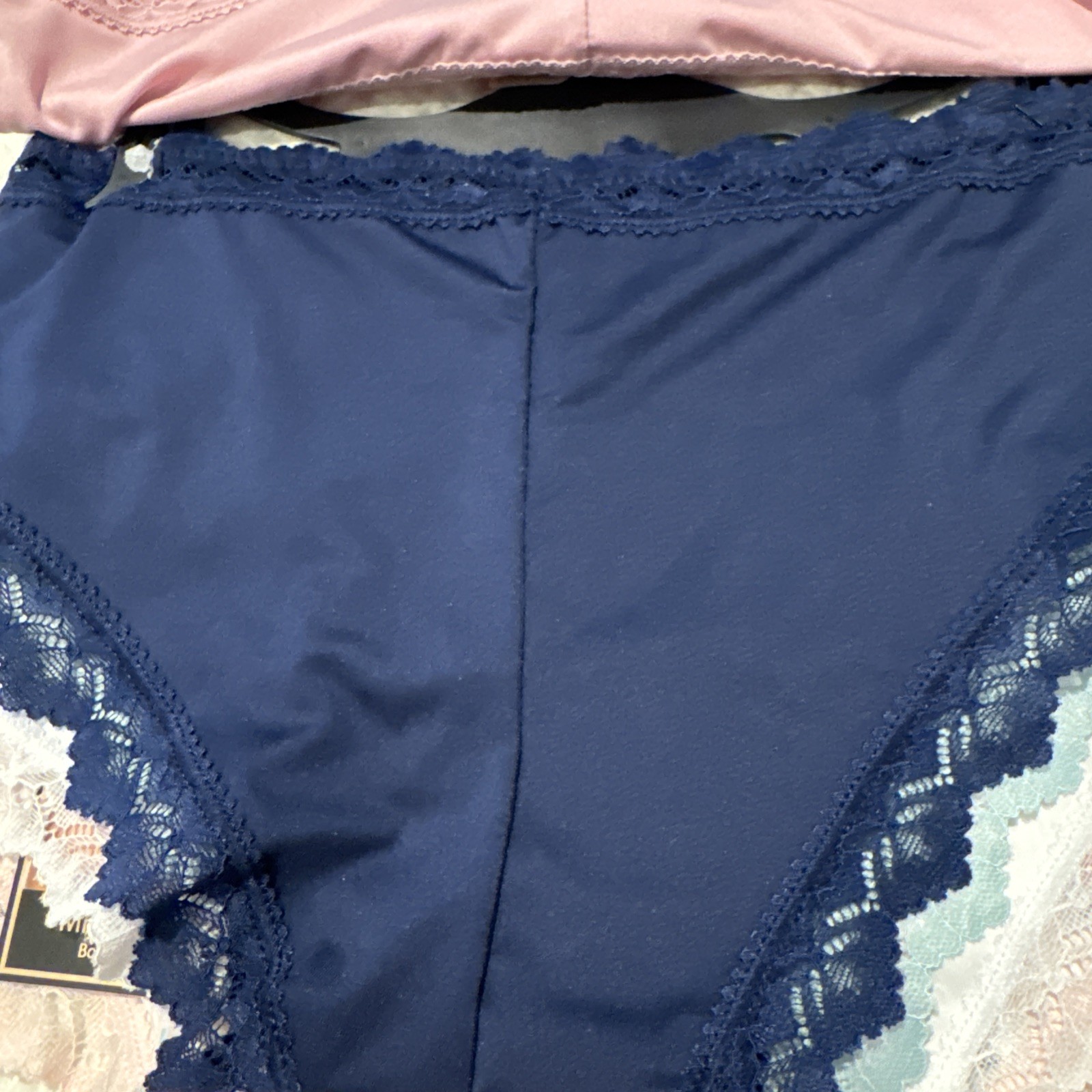 Nanette Lepore 5 Pack Boyshort Lace Panties Set Size Small Underwear Pink
