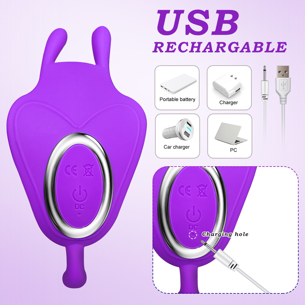 Butterfly Vibrating Women Panties Massager Wireless APP Control Waterproof