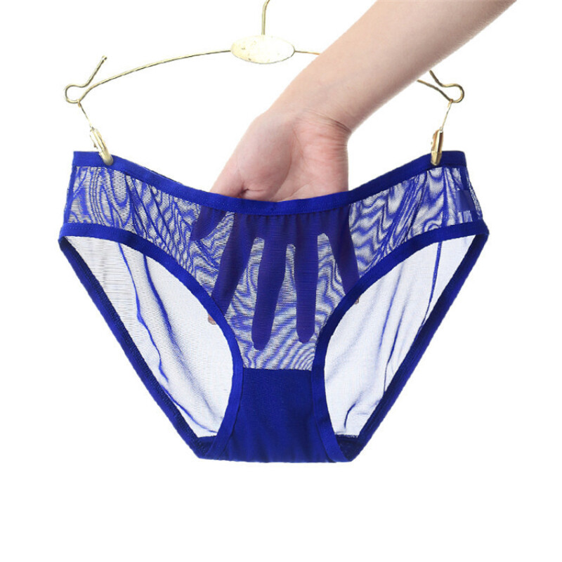 3pcs Ladies Sheer Underpants Mesh Brief Underwear Panties Knickers Lingerie Sexy