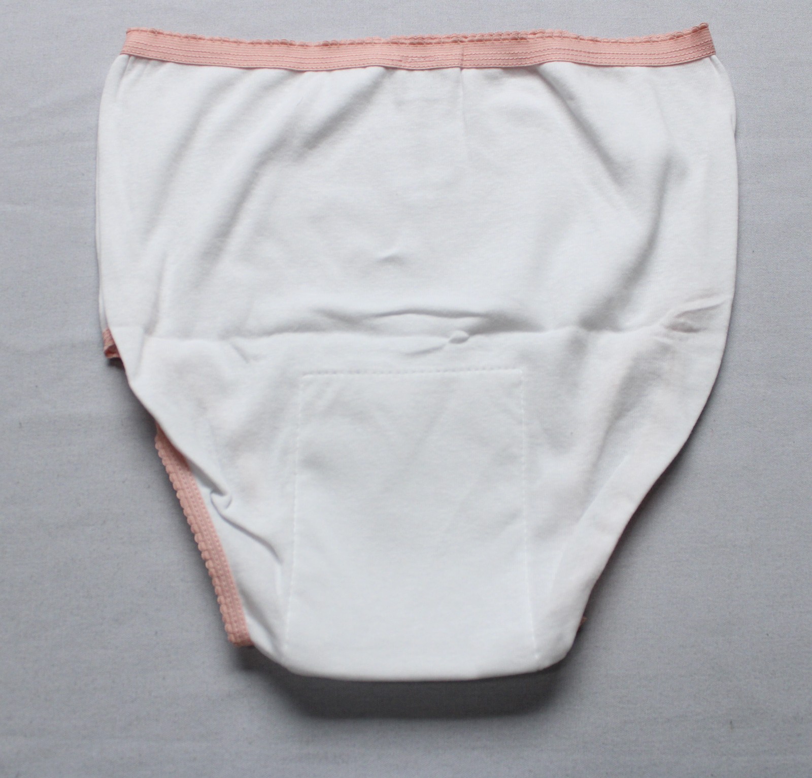 INSPIRE Women’s Super Soft Protective Panty With Mesh Pocket DH3 White Large NWT