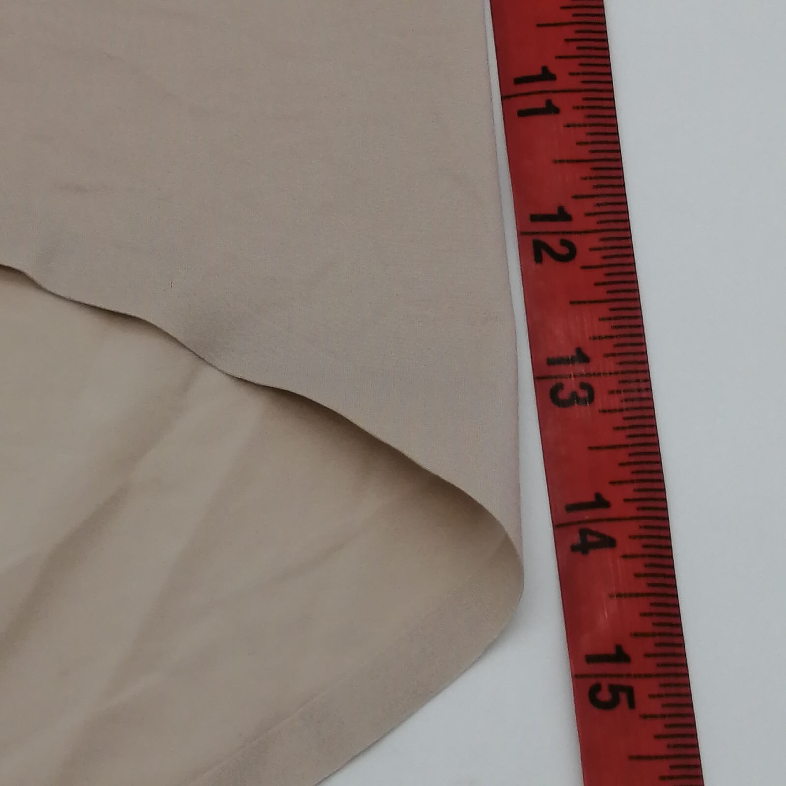 Nearly Nude Womens Panties Beige Nylon Blend Briefs Cotton Liner XL/1X NEW