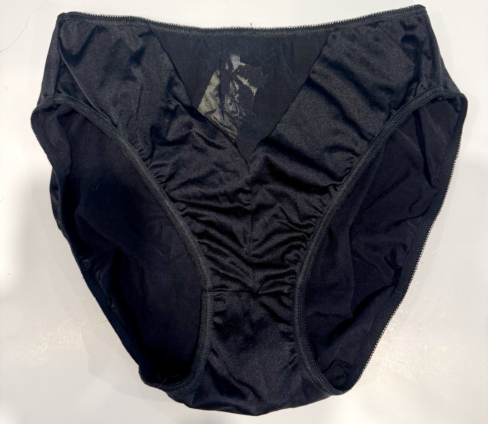 Lejaby Azalee 365 Panties New With Tags French Lingerie Sz L (4) Black With Lace