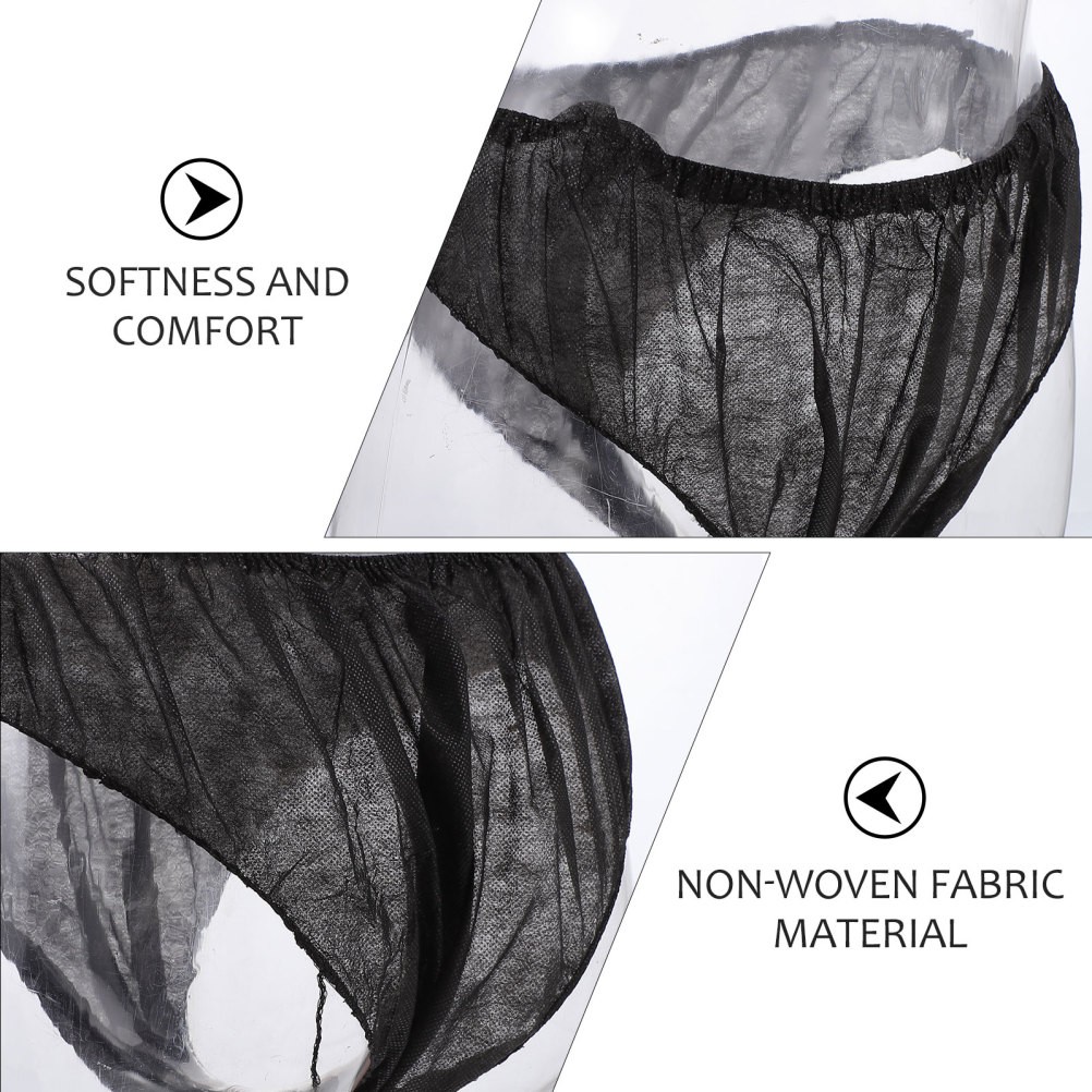 10Pcs Reusable Briefs Women Briefs Non-Woven Fabric Underwear for Travel Spa