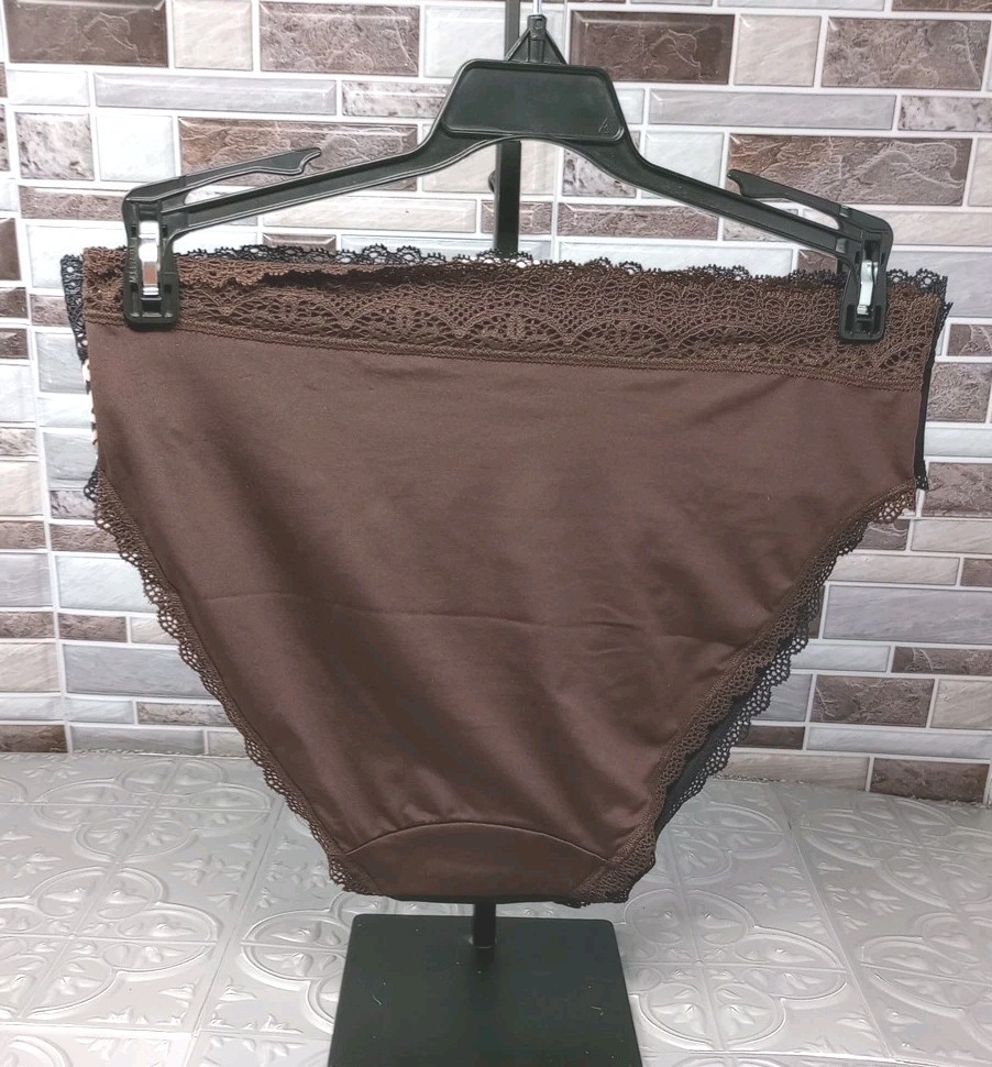 NWT Maidenform 3 Pair Everyday Luxe Sz. M/6 HIGH LEG Panties DM3THB A1FV
