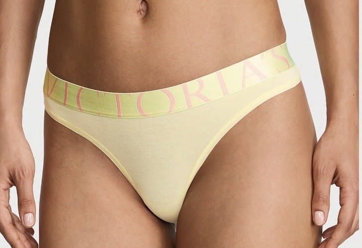 NWT VICTORIA’S SECRET 🌹EXPLODED LEMONADE🌹 MEDIUM THONG