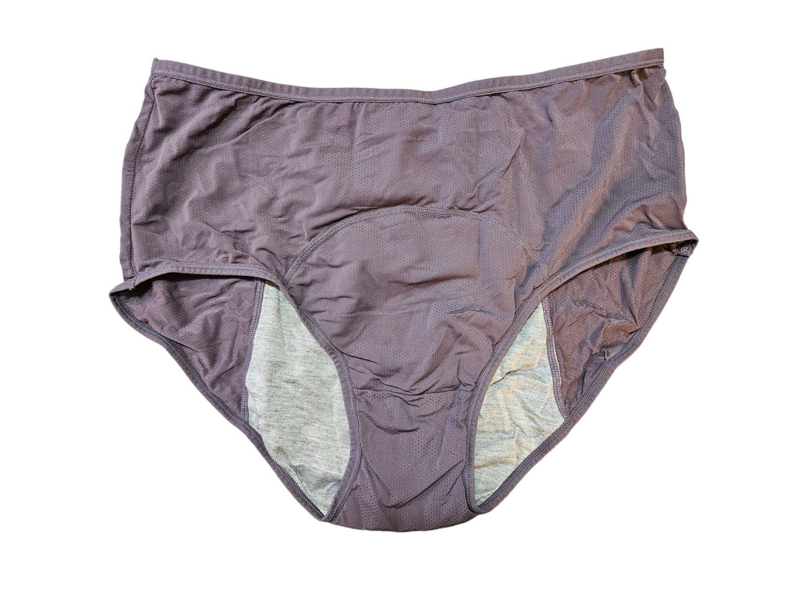 Lavender Nylon Blend Brief Period Underwear for Women – 6XL (24-26)