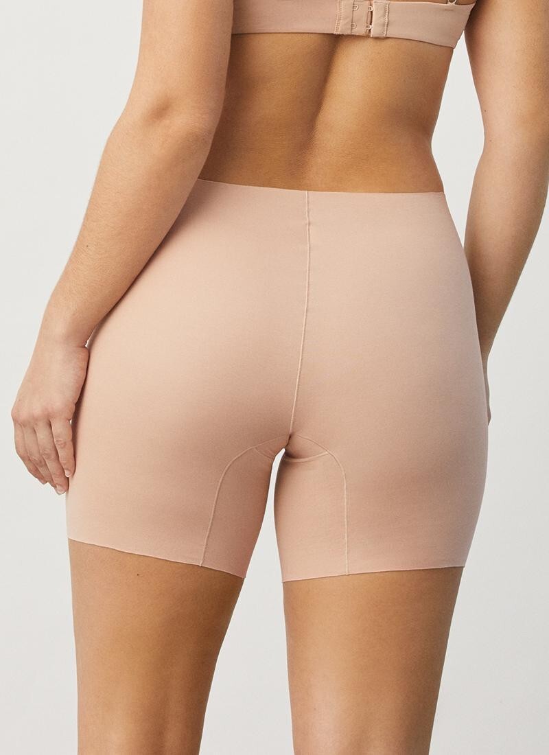 YSABEL MORA Laser Cut Anti Chafing Shorts 2 Skin Tones