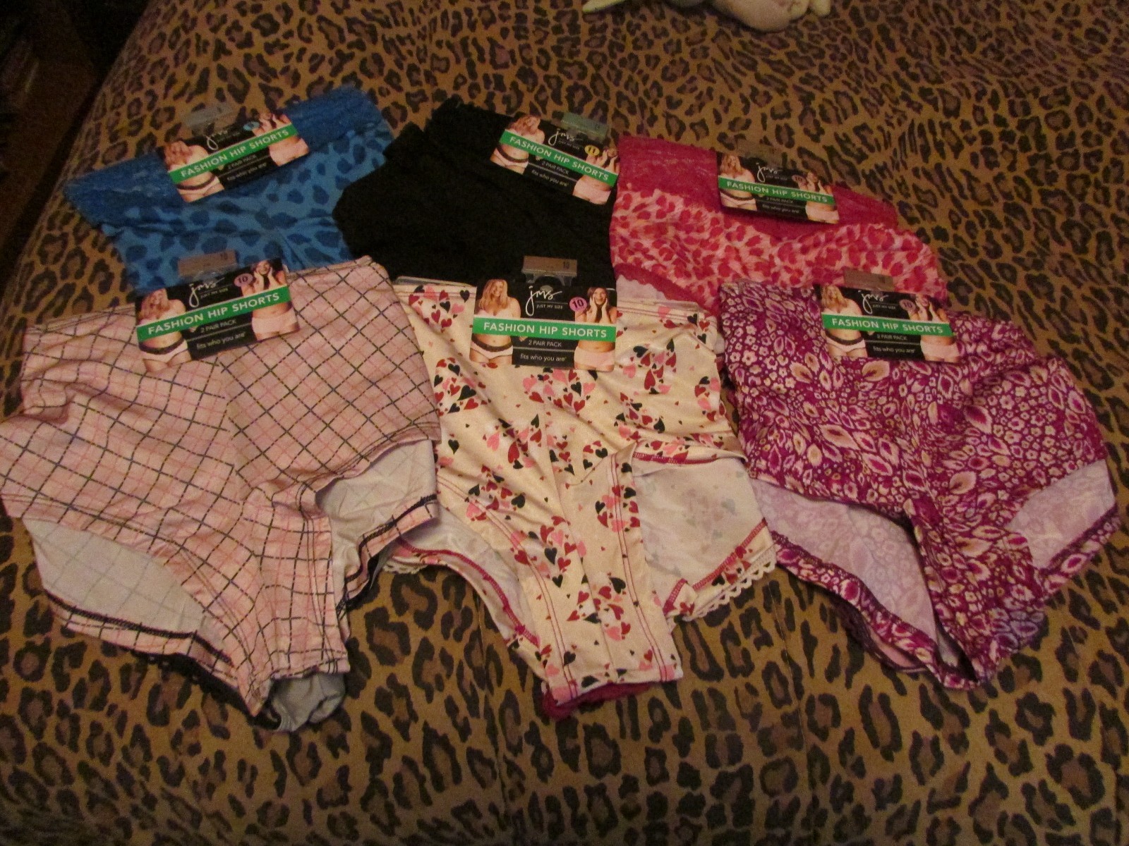 NWT~ WOMEN’S JMS 2 PK, FASHION LACE HIP PANTIES. COOL & COMFORTABLE. 9, 10, 11