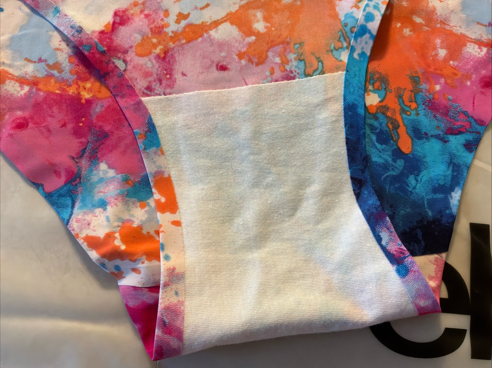 Splendies Women’s Paint Splash Panties Size 1X NWT