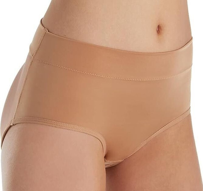 RHONDA SHEAR Women’s 4631 High Waist Padded Brief Panty, M, L, XL,