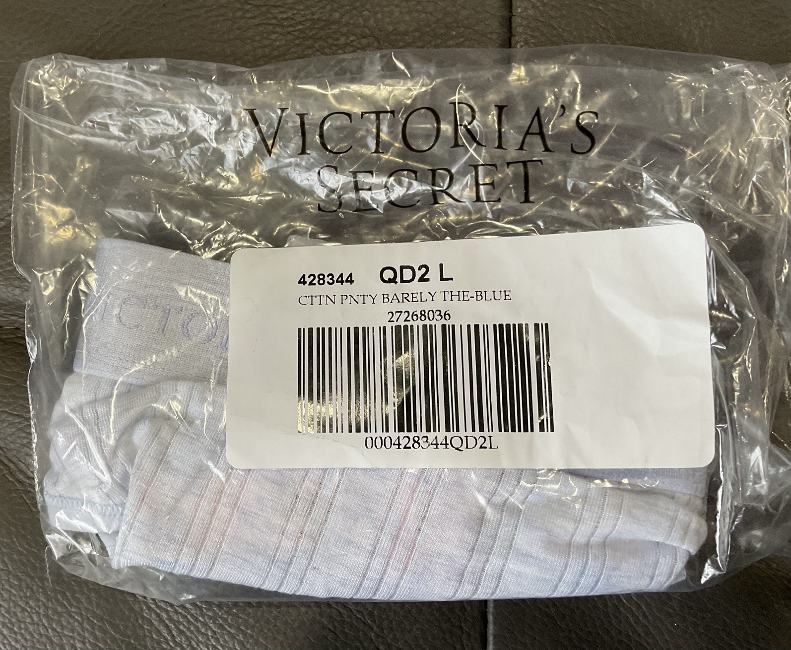 VICTORIA’ s SECRET Modal Ultra-Fine Logo Thong Panty size Large