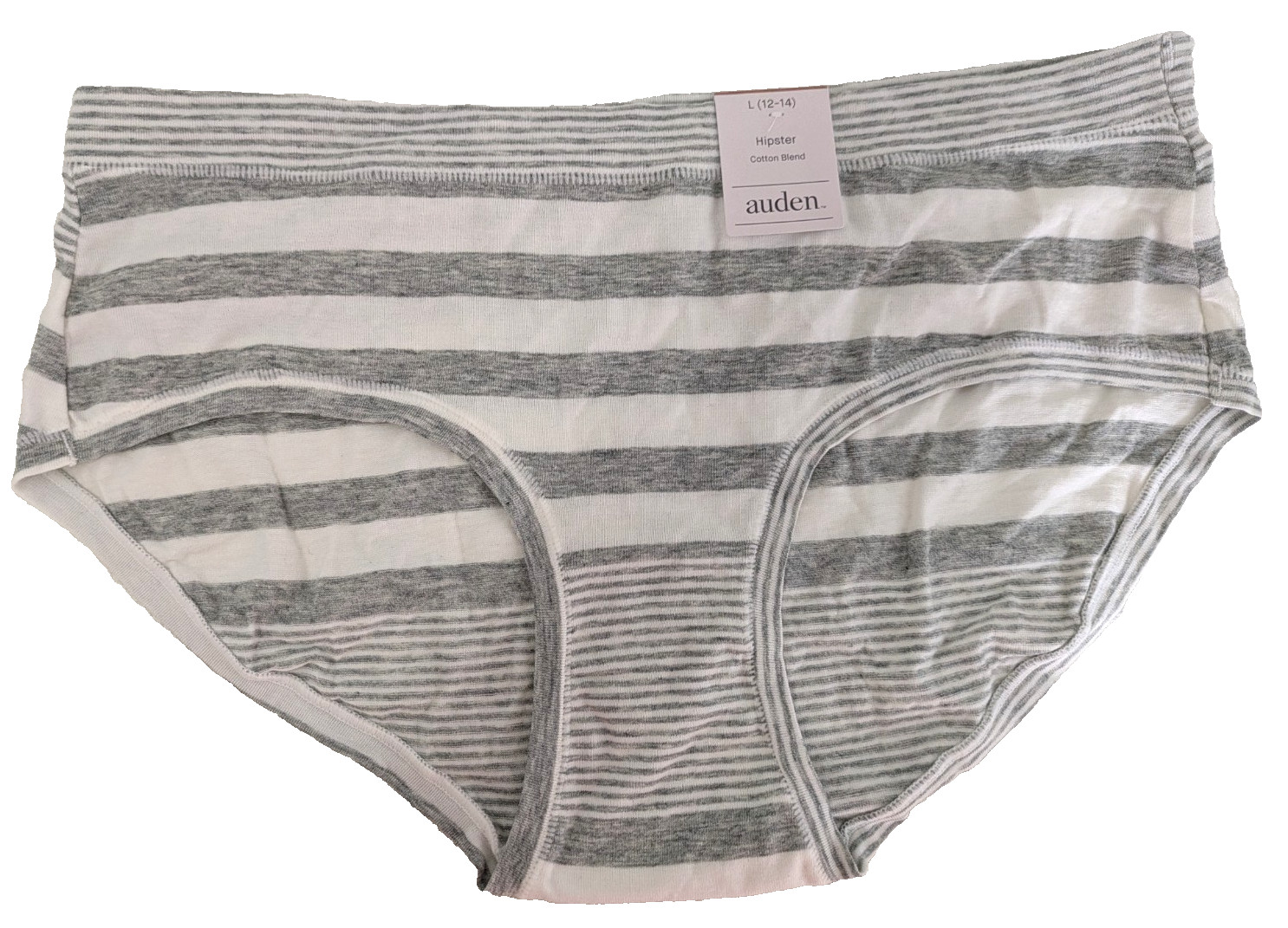 Lot of 5 Pairs Thongs Brief Panties Large (12-14) Blue Yellow Ruby Grey
