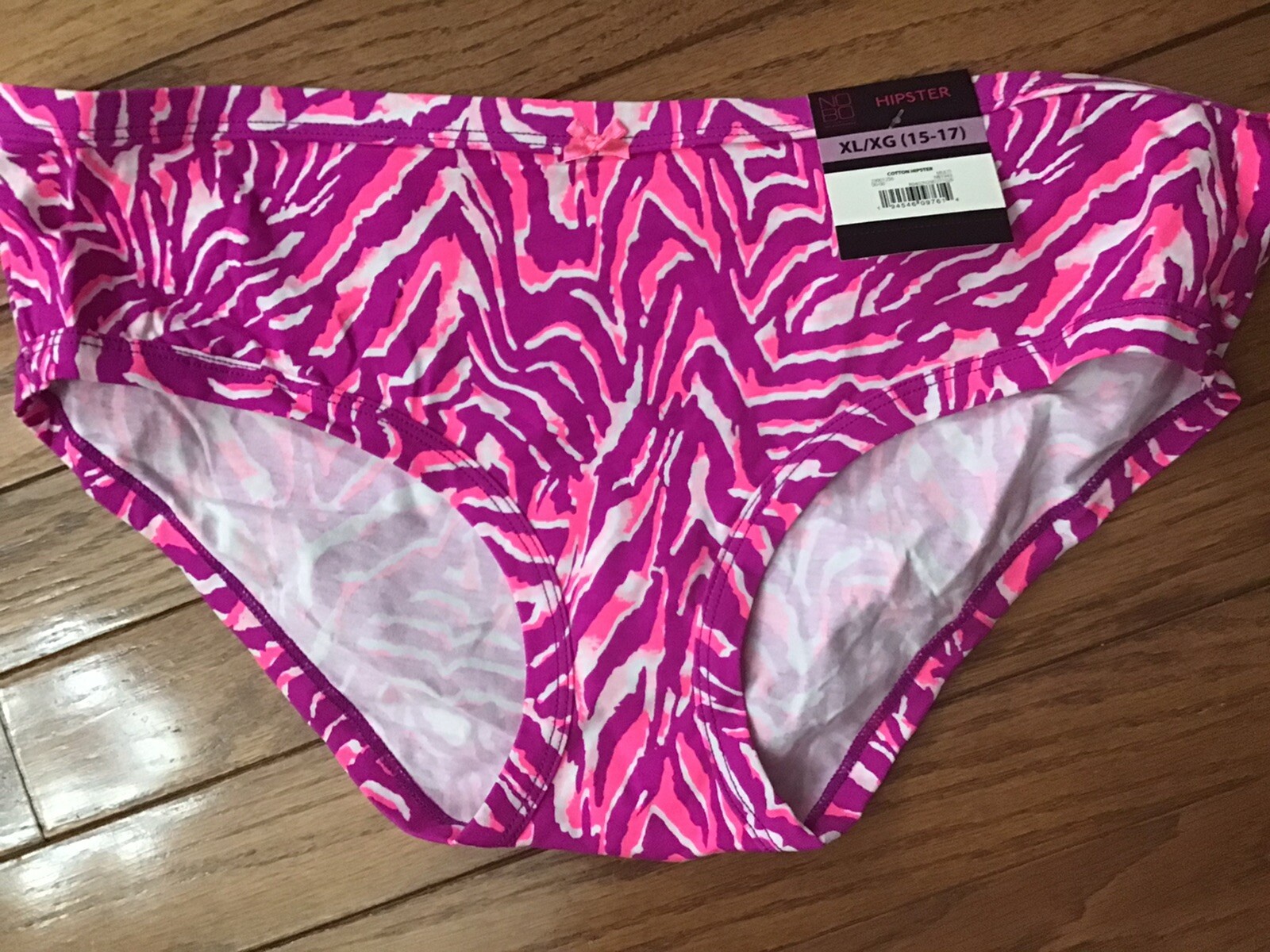 NWT NOBO No Boundaries Hipster Panties Size XL (LOT OF 3 Hipsters) (J1-6)