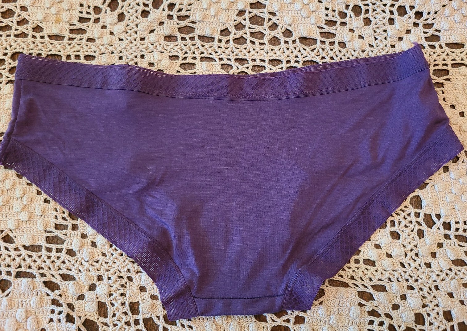 Small HONEYDEW Intimates SLINKY RILEY Purple Hipster Panty 49410 ~ NWT
