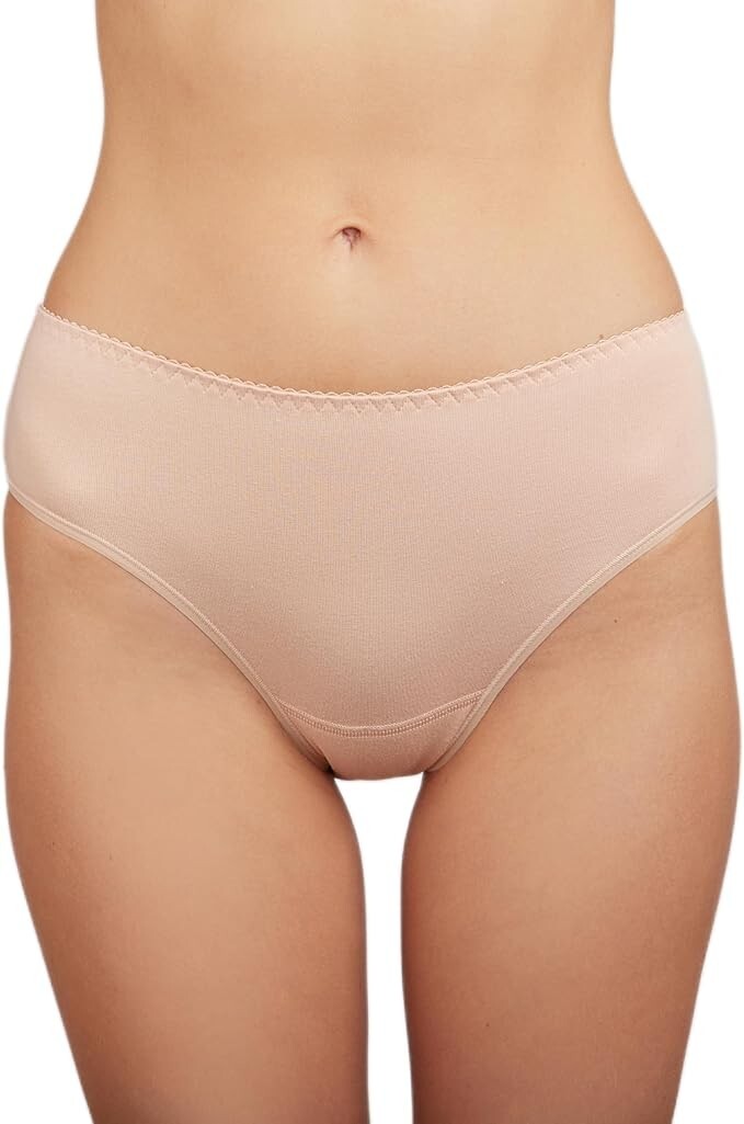 MILAVITSA-230360 Classic Women’s Panties Slip. Nude