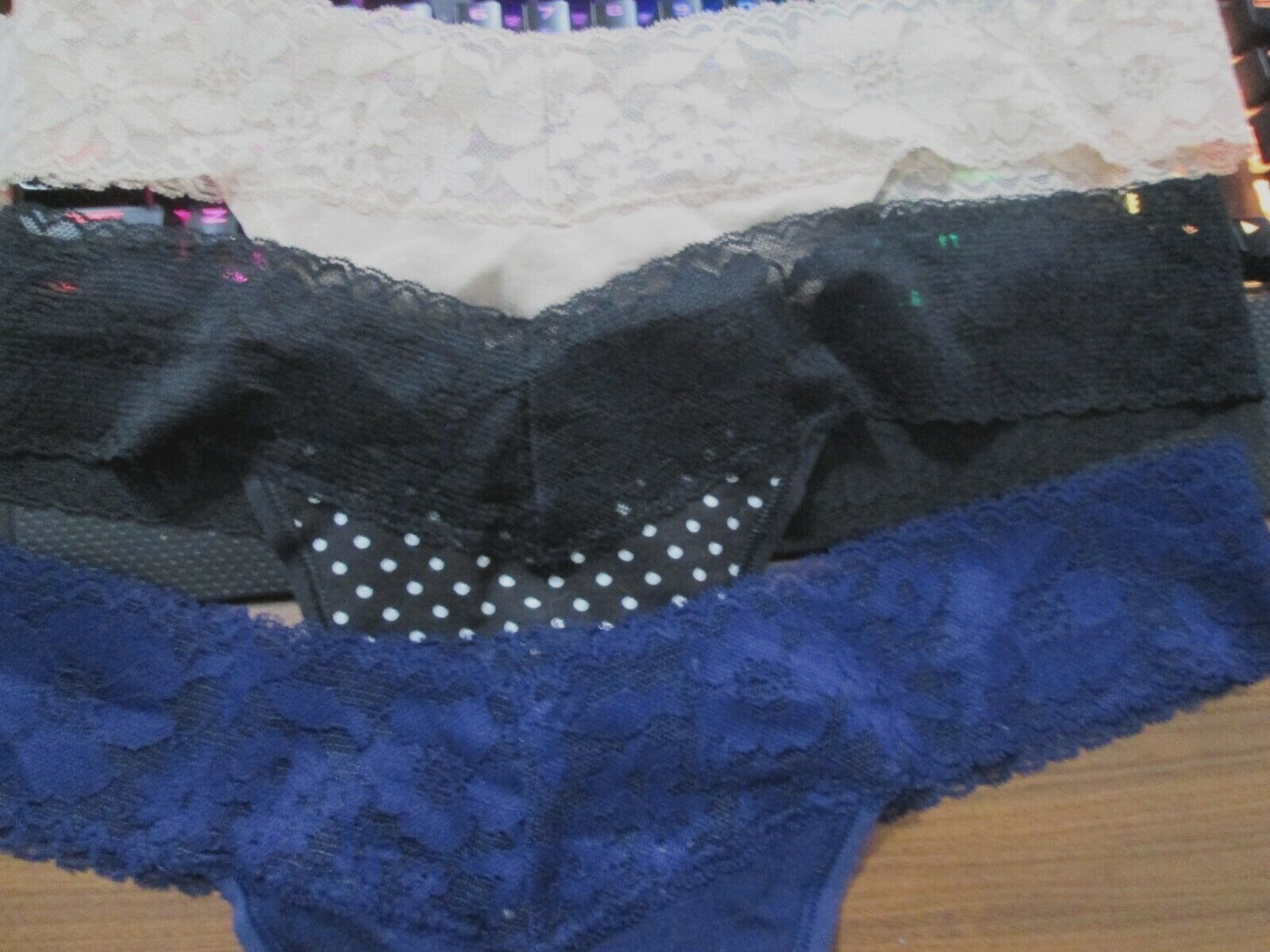 New w/Tag Victoria’s Secret💲Discounts on 2+💲 Lace Top Thong XS,S,M,L,XL,XXL 💚